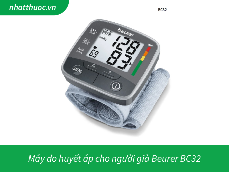 Máy đo huyết áp cho người già Beurer BC32