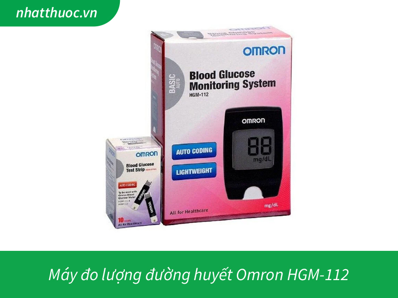 Máy đo lượng đường huyết Omron HGM-112