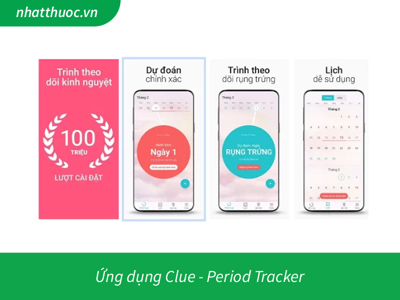 Ứng dụng Clue - Period Tracker