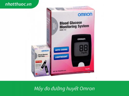 Máy đo đường huyết Omron