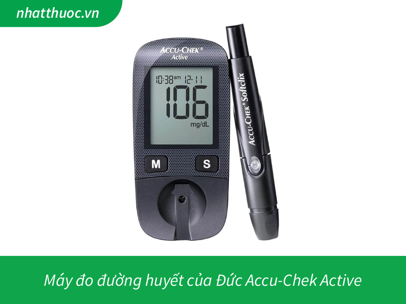 Máy đo đường huyết của Đức Accu-Chek Active