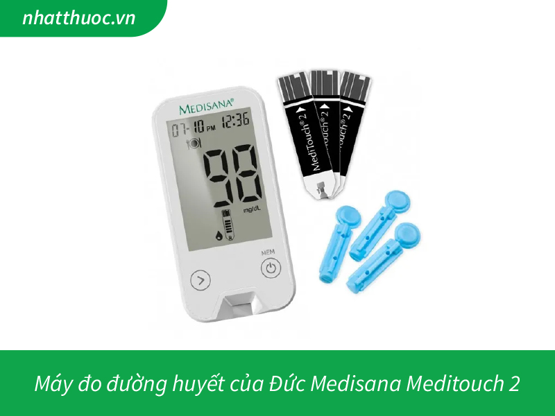 Máy đo đường huyết của Đức Medisana Meditouch 2
