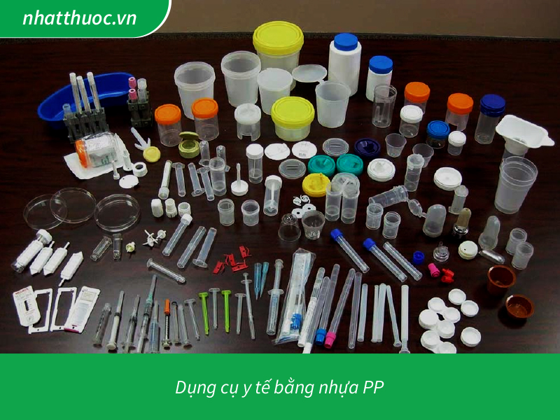  Dụng cụ y tế bằng nhựa PP