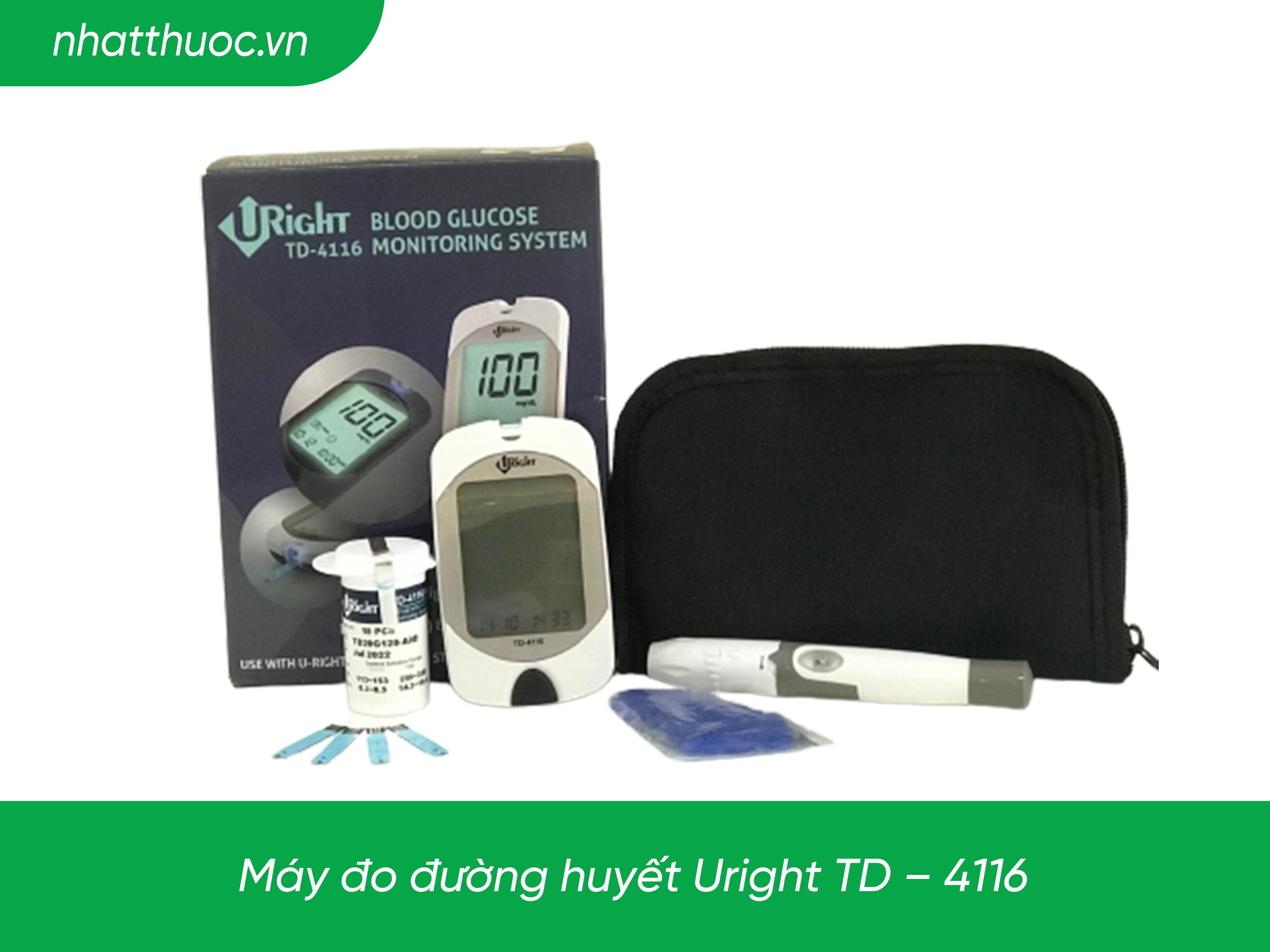 Máy đo đường huyết Uright TD – 4116